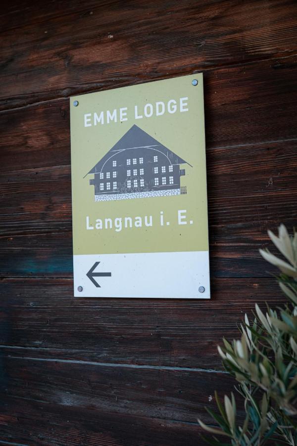 Emme Lodge Langnau Exterior photo